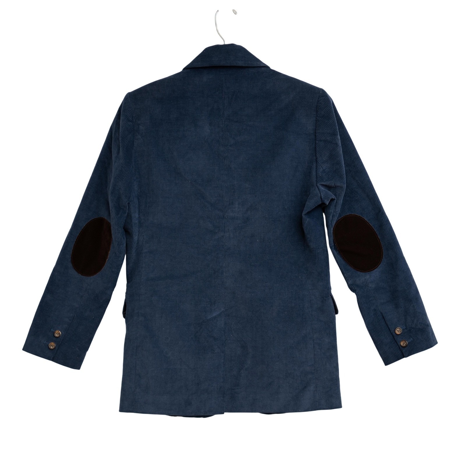 Rouje Paris Corduroy Blazer Sz 34 Jacket Designer $450 French Chic Elbow Patches — image 5 of 5